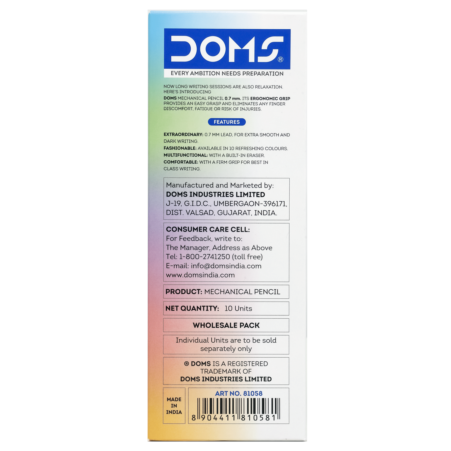 DOMS Ultra click mechanical pencil